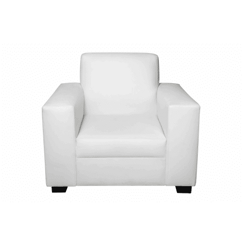 White Couch 1 Seater