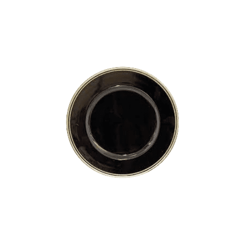Underplates | Black & gold rim