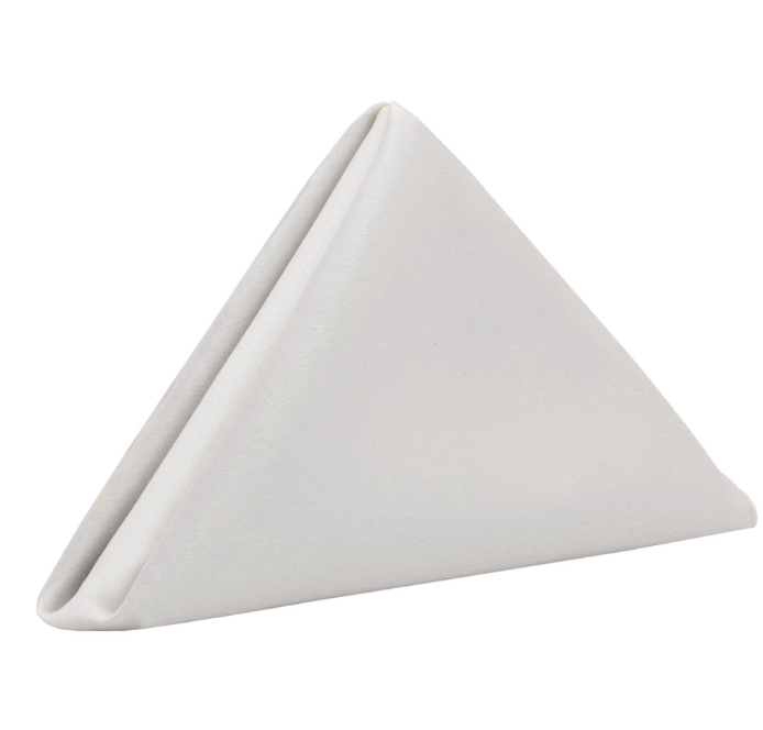 White Lamour Napkins