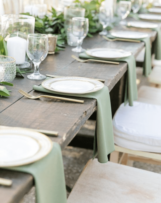 Green Organic Napkins