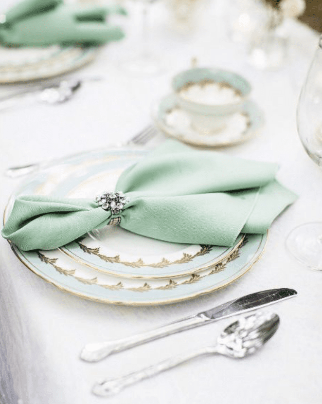 Mint Green Napkins