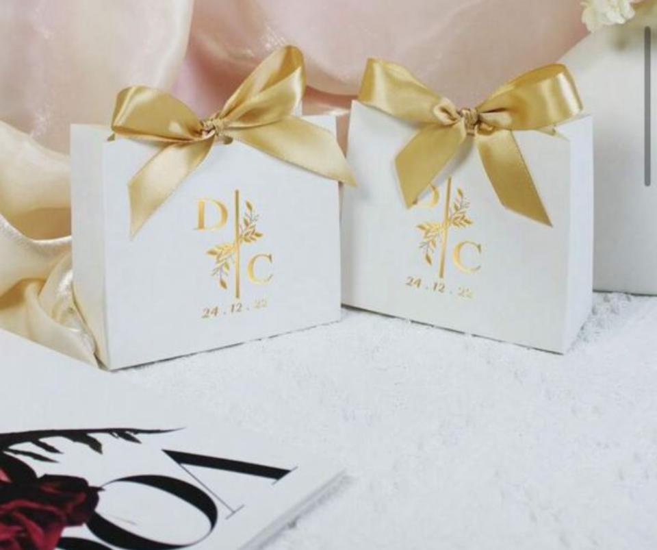 Thank You Ribbon Gift Box