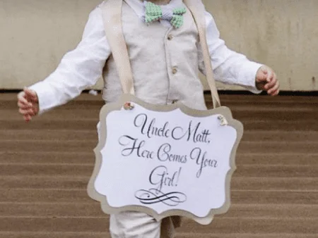 Flower Girl / Ring Bearer signs